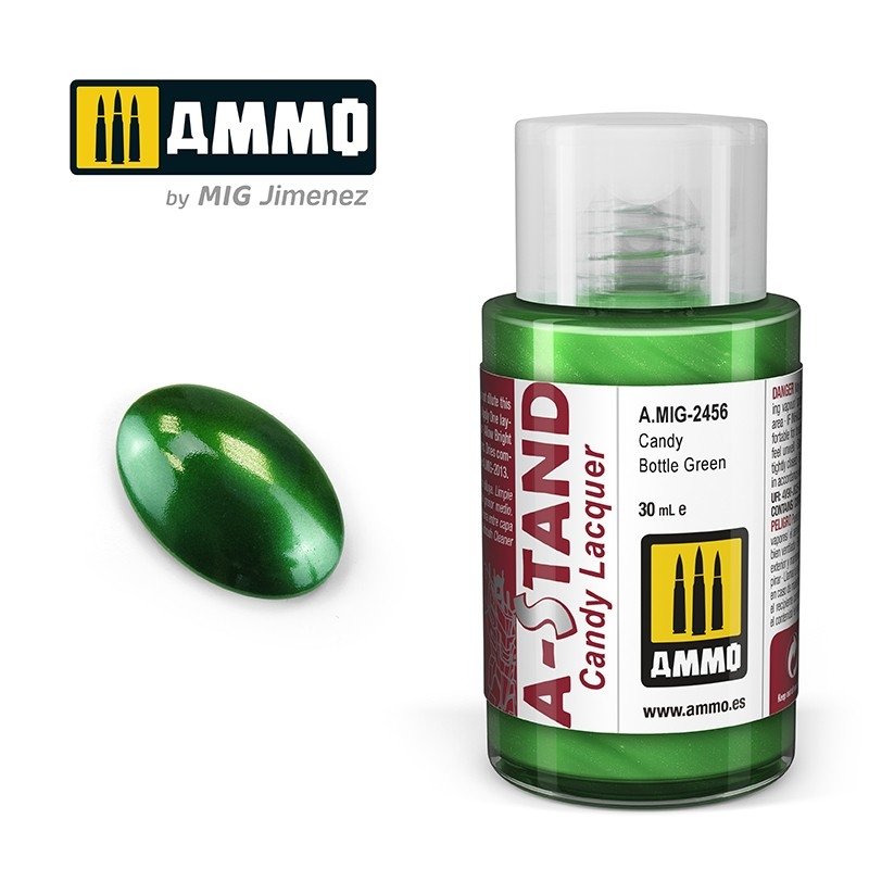 Munitions Mig 2456 A-STAND, flacon bonbon vert 30 ml