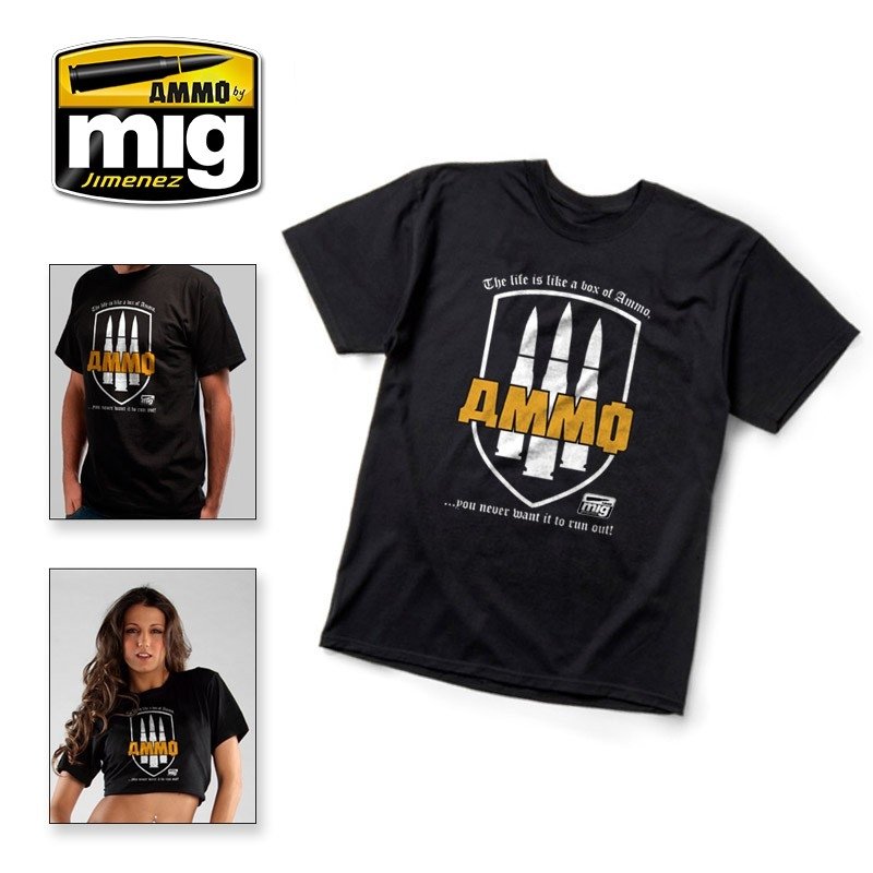 T-shirt AMMO de Mig Jimenez 8000XL AMMO (taille , taille XL)