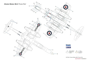 Special Hobby 72424 Gloster Meteor F.8 Prone Pilot 1/72 – Bild 3
