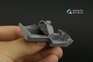 Quinta Studio QD35112 AH-1G Cobra 3D-Printed &amp;amp; coloured Interior on decal paper (ICM) 1/35 – Bild 9