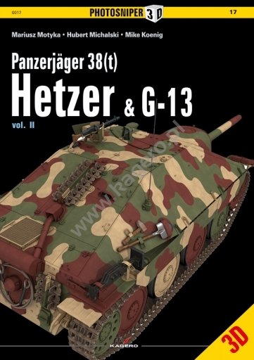 Kagero 0017 Panzerjäger 38 (t) Hetzer &amp;amp; G13 vol. II EN