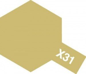 Tamiya X31 Titanium Gold (81531) Acrylic paint 10ml – image 2
