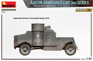 MiniArt 39012 VOITURE BLINDÉE AUSTIN 3ème SÉRIE : SERVICE FREIKORPS. KIT INTÉRIEUR 1/35 – image 3