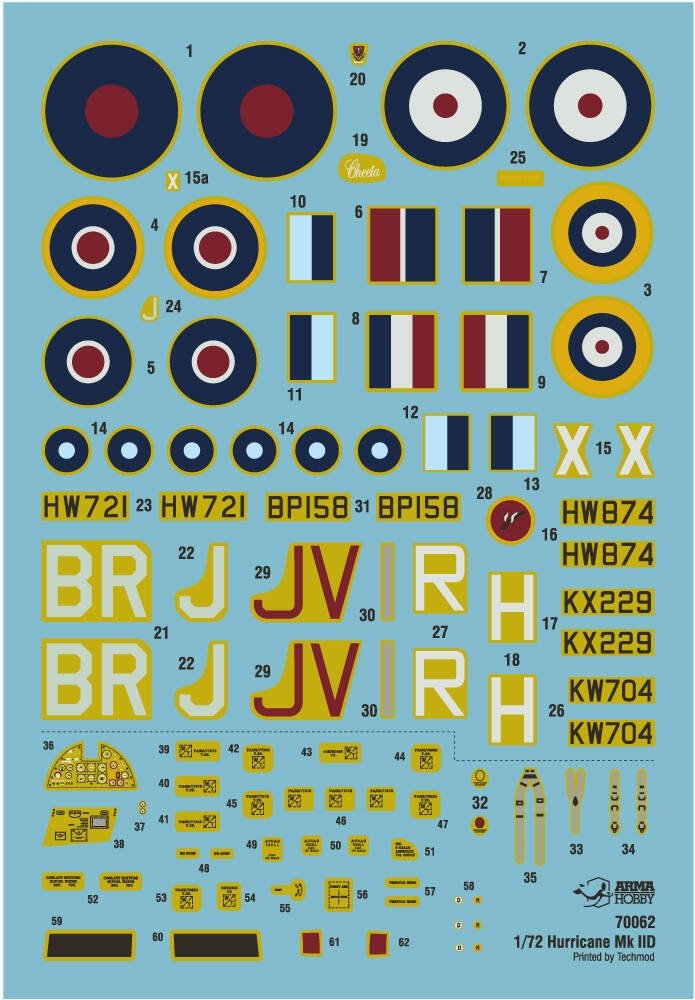 Arma Hobby 70062 Hurricane Mk II D 1/72 – immagine 2
