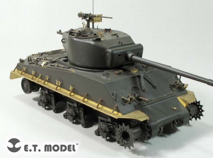 E.T. Model E35-275 U.S. M4A3E8 Sherman Medium Tank For TAMIYA Kit 1/35 – immagine 5
