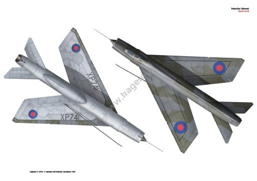 Kagero 7132 English Electric Lightning EN/PL – imagen 2