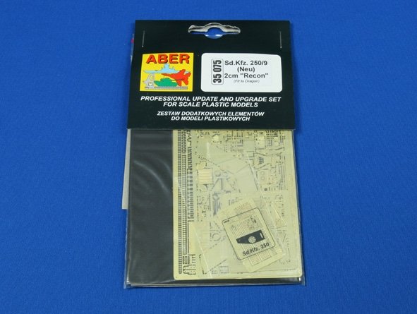 Aber 35075 Sd.Kfz.250/9 Neu 2cm Recon (DRA) 1/35 – Bild 3