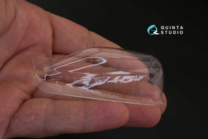 Quinta Studio QC48146 F-CK-1С vacuformed clear canopy (for AFV club kit) 1/48 – immagine 5
