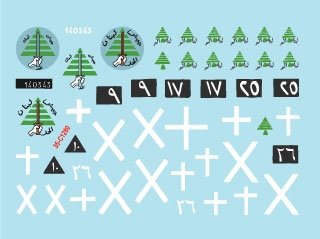 Star Decals 35-C1280 Lebanese Tanks &amp;amp; AFVs 10 1/35 – immagine 3