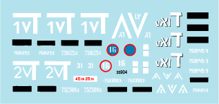 Star Decals 35-904 Israeli AFVs 1 M548A1 Alfa 1/35 – zdjęcie 3