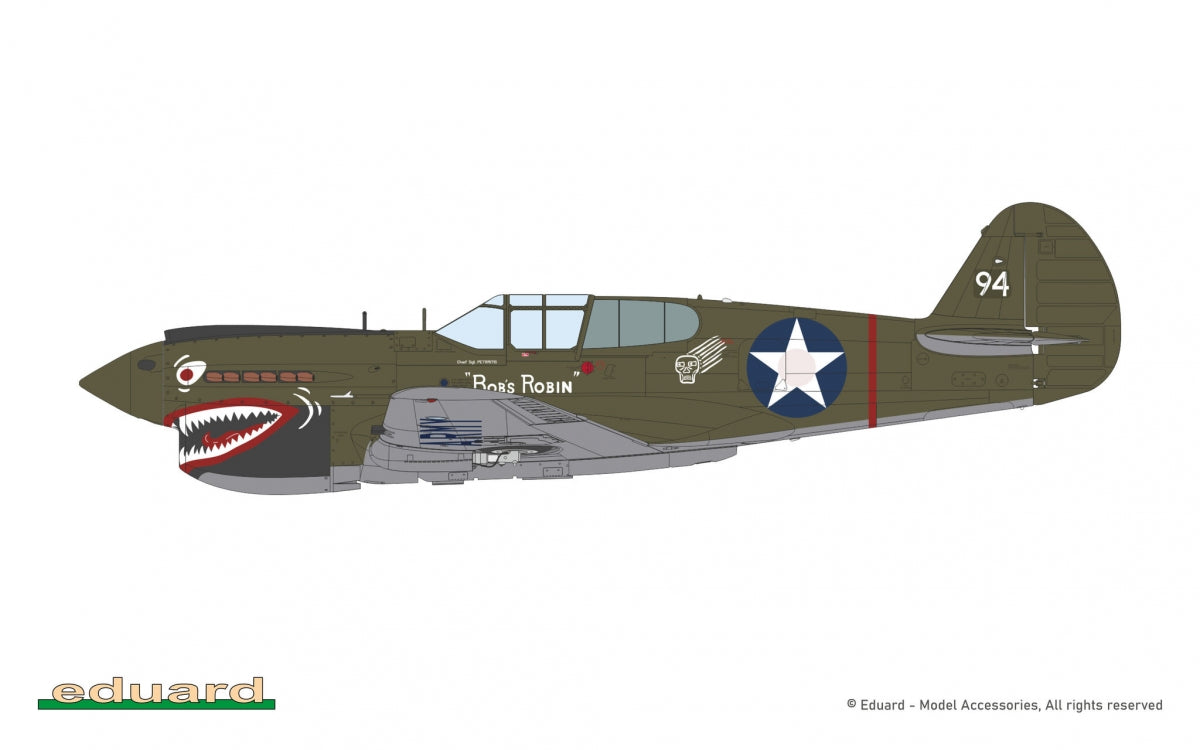 Eduard 11185 Pacific Star P-40E Warhawk - The Limited Edition 1/48 – zdjęcie 4