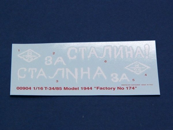 Trumpeter 00904 T-34/85 Model 1944 &amp;quot;Factory No.174&amp;quot; 1/16 – imagen 8