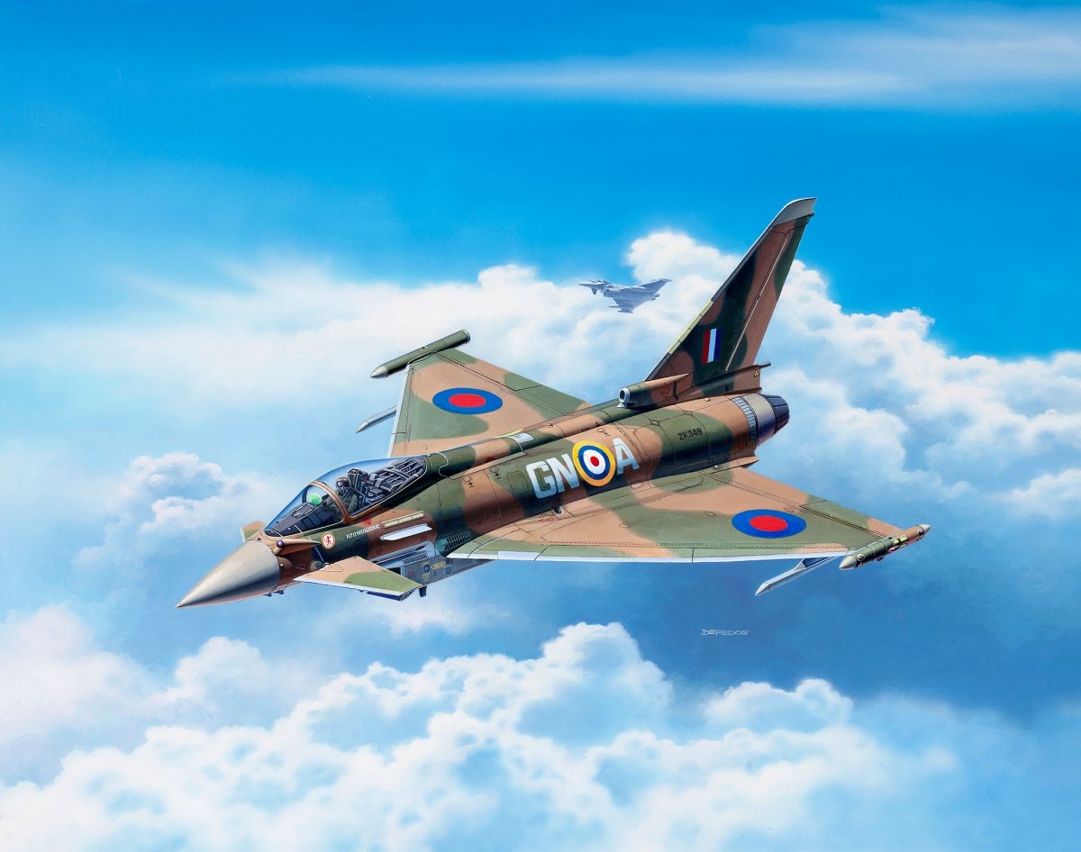 Revell 63900 British Legends: Eurofighter Typhoon Model Set 1/72 – immagine 2