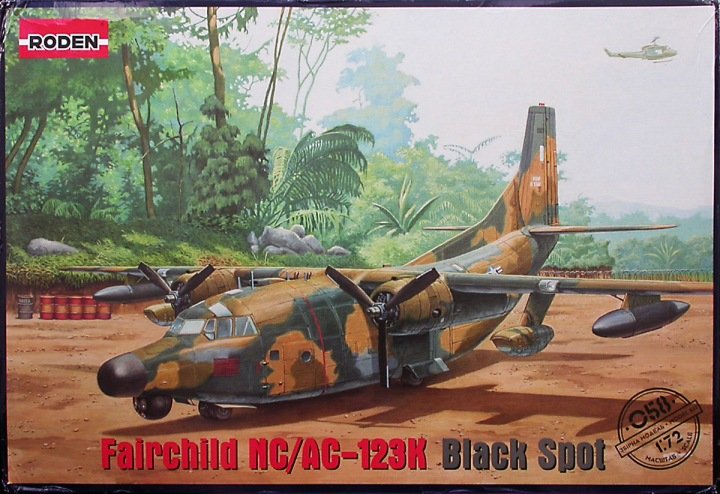 Roden 058 NC/AC-123K Tache noire (1/72)