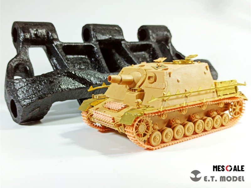 Maquette ET P35-011 du char allemand Pz.Kpfw.III/IV version tardive (Type 6B) de la Seconde Guerre mondiale, chenilles fonctionnelles (impression 3D), échelle 1/35 – image 3