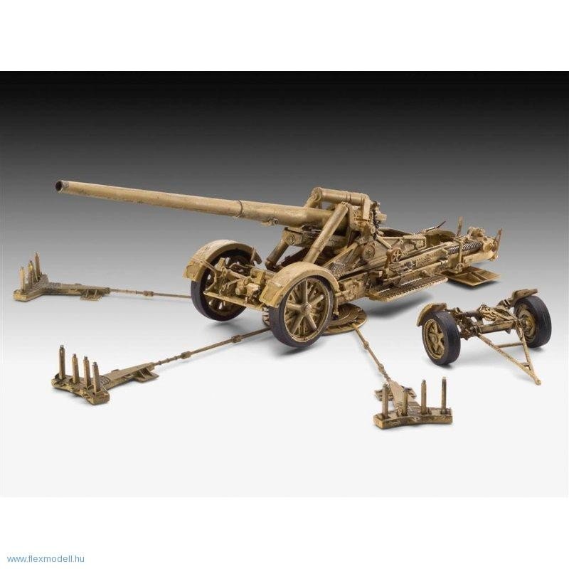 Revell 03176 German heavy gun 17cm Kanone 18 1/72 – zdjęcie 2