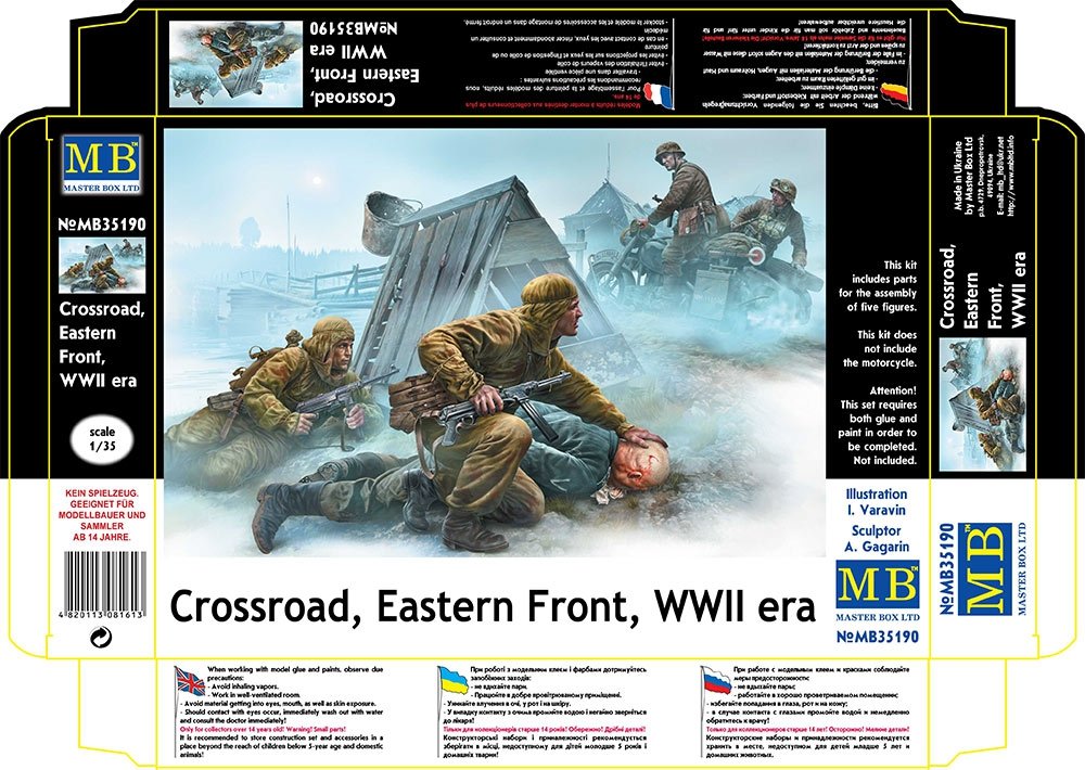 Master Box 35190 Crossroad, Eastern Front, WWII era 1/35 – immagine 2