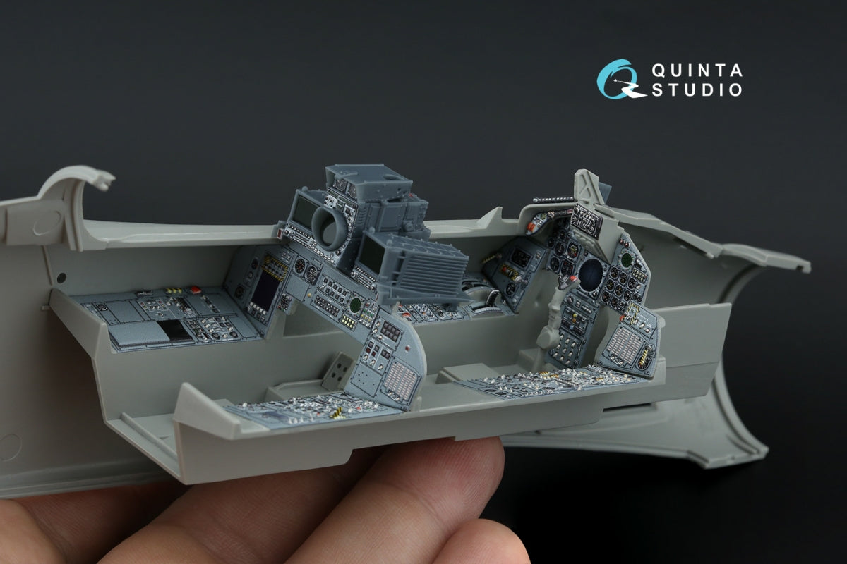 Quinta Studio QDS+32230 Tornado IDS Italian 3D-Printed &amp;amp; coloured Interior on decal paper (Italeri) (Small version) (with 3D-printed resin parts) 1/32 – Bild 11