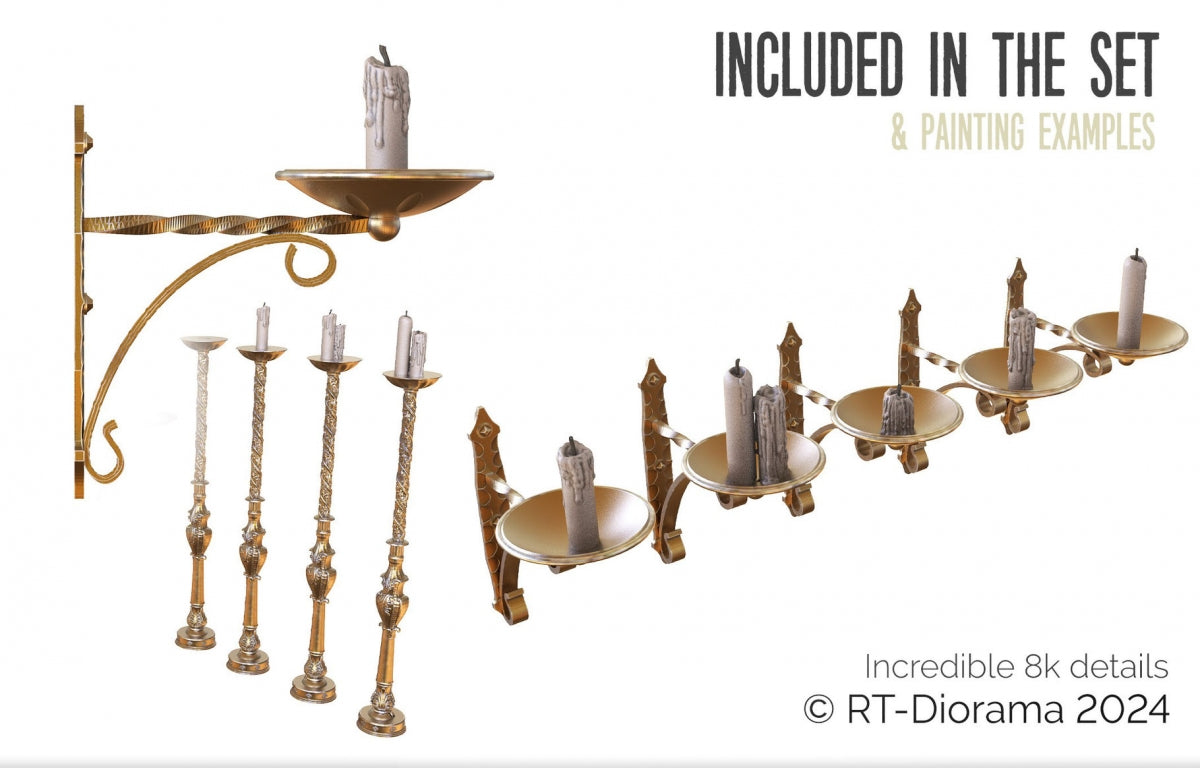 RT-Diorama 35429 Church candles &amp;amp; Accessories 1/35 – Bild 2