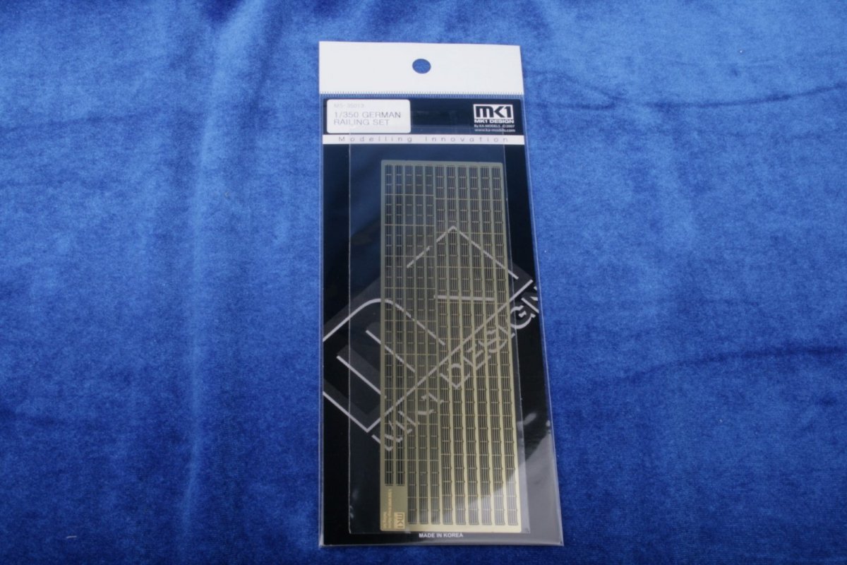 MK1 Design MS-35013 German railing Set 1/350 – image 2