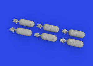 Eduard 632200 WWII USAAF oxygen cylinder A-6 PRINT 1/32 – Bild 3