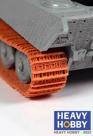 Heavy Hobby PT35031 WWII German King Tiger and Jagdtiger Tracks Common Type 1/35 – immagine 2