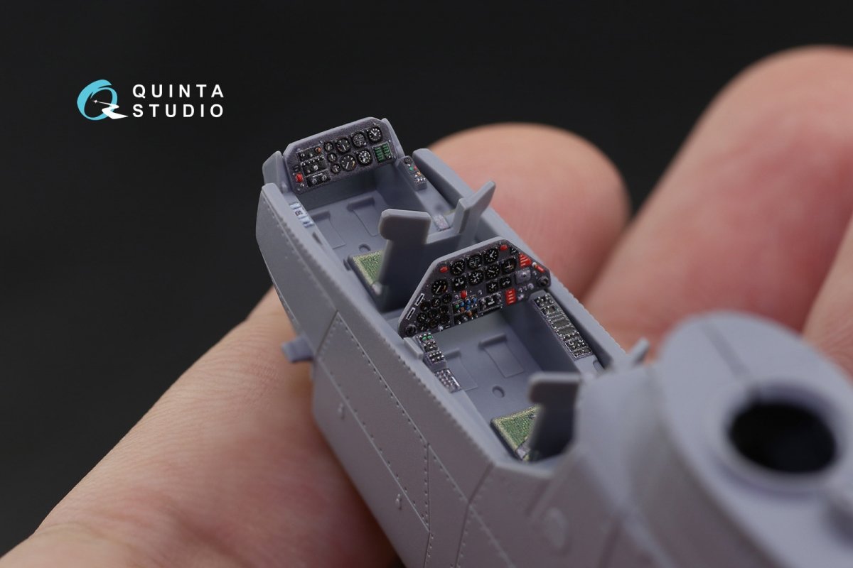Quinta Studio QD72030 Ah-1G 3D-Printed &amp;amp; coloured Interior on decal paper (Special Hobby/Revell) 1/72 – immagine 7
