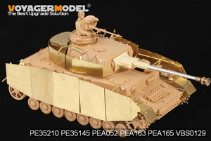 Voyager Model PEA165 WWII German Panzer.IV Ausf.H/J schürzen (For TAMIYA 35209 35181) 1/35 – Bild 5