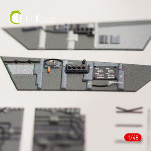 KELIK K48033 F/A-18B &amp;quot;HORNET&amp;quot; INTERIOR 3D DECALS FOR KINETIC KIT 1/48 – Bild 4