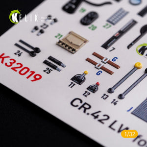 KELIK K32019 CR.42 LW - Interior 3D Decal for ICM kit 1/32 – image 3