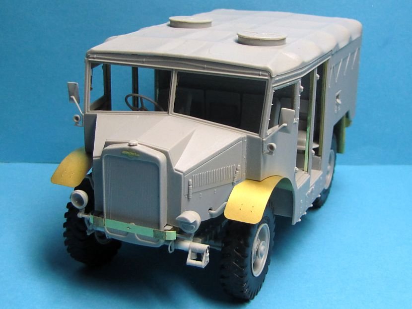 Mirror Models 35400 BRITISH MORRIS C8 QUAD MK III NO.5 1/35 – immagine 4