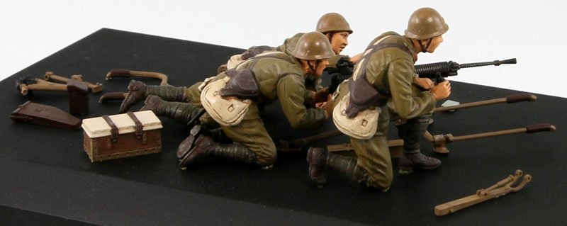 Pit-Road G39 IJA Type 92 Heavy Machine Gun with Figure 1/35 – Bild 4