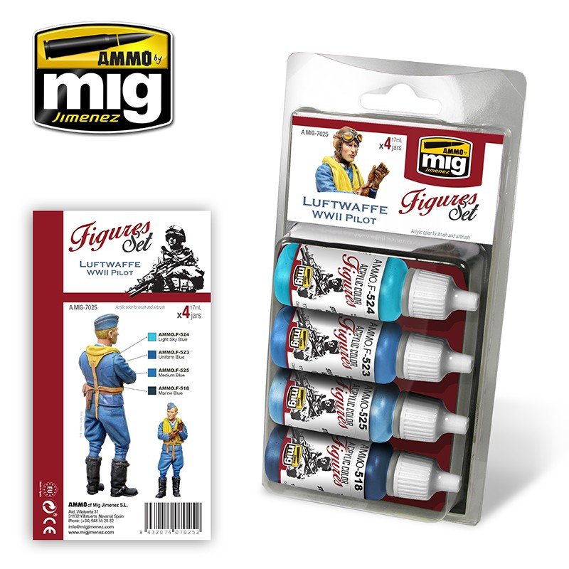 Ammo of Mig 7025 LUFTWAFFE WWII PILOT UNIFORMS SET