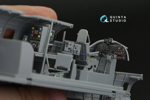 Intérieur imprimé en 3D et coloré sur papier décalcomanie Quinta Studio QD48248 Lancaster B Mk.I (HK Models) 1/48 – image 3