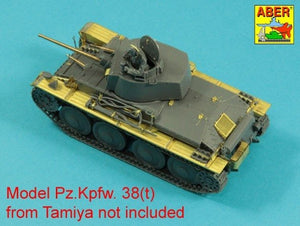 Aber 48041 Pz.Kpfw..38 (t) Ausf. E/F/G Niemiecki czołg Pz.38 (t) cz.2-błotniki / German tank Pz.Kpfw. 38 (t) Ausf.. E/F/G Vol.2-Fenders 1/48 – Bild 9