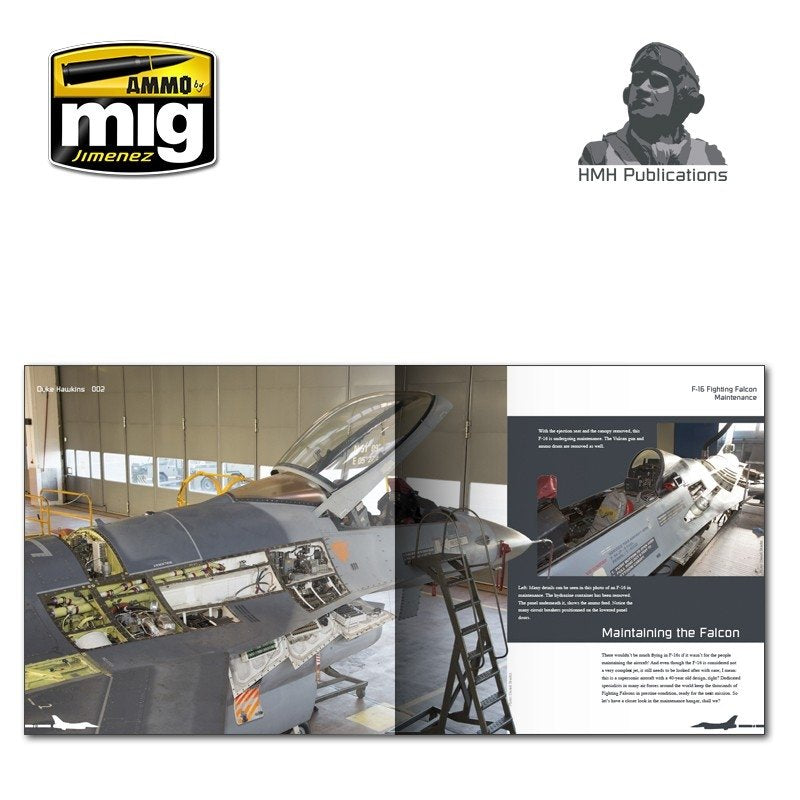 HMH Publications DH-002 Aircraft in Detail: F-16 Fighting Falcon – immagine 4