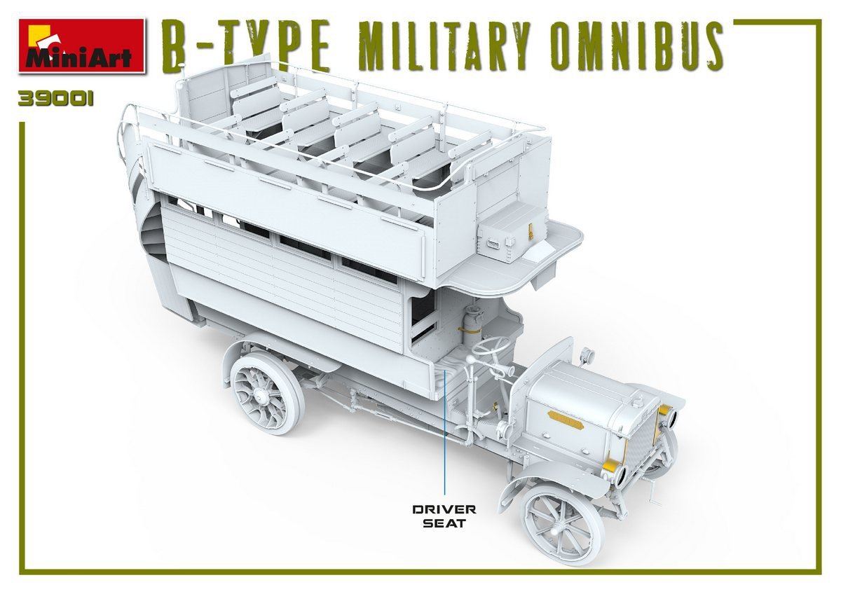 MiniArt 39001 B-TYPE MILITARY OMNIBUS 1/35 – image 6
