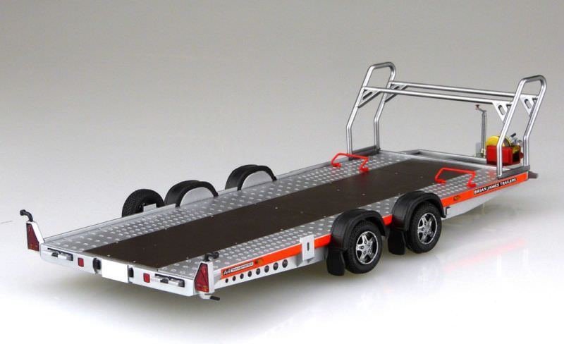 Aoshima 05260 Brian James Trailers A4 Transporter 1/24 – zdjęcie 3