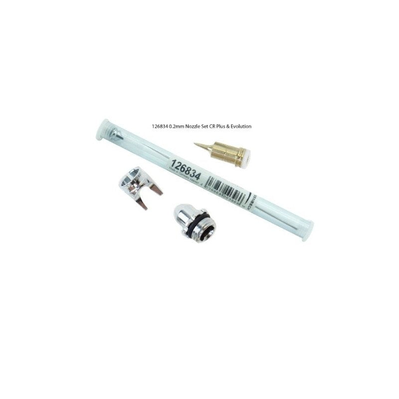 Harder & Steenbeck 126834 Zestaw dyszy 0,2mm CRplus