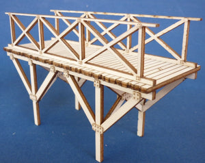 RT-Diorama 35518 Wooden bridge (small) 1/35 – Bild 2