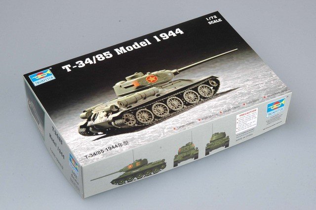 Trumpeter 07207 Soviet T-34/85 MOD.1944 1/72 – imagen 2