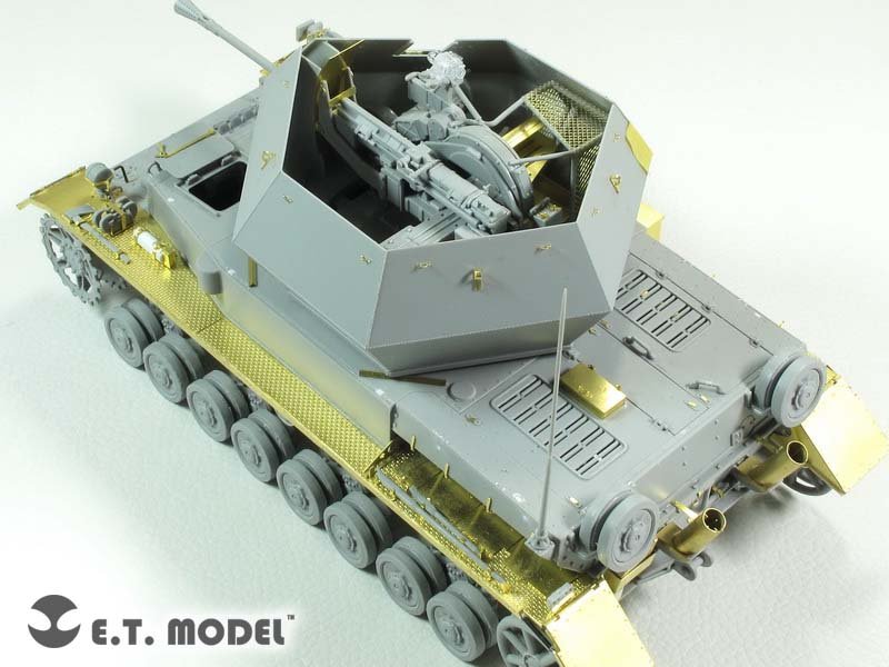 E.T. Model E35-171 WWII German Flakpanzer IV “Ostwind” (For DRAGON 6550) 1/35 – Bild 3