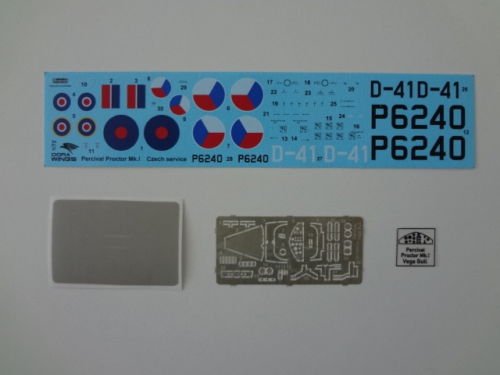 Dora Wings 72003 Percival Proctor Mk.1 Czechoslovakia 1/72 – image 6
