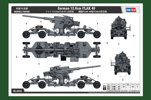 Hobby Boss 84545 German 12.8cm FLAK 40 1/35 – Bild 4
