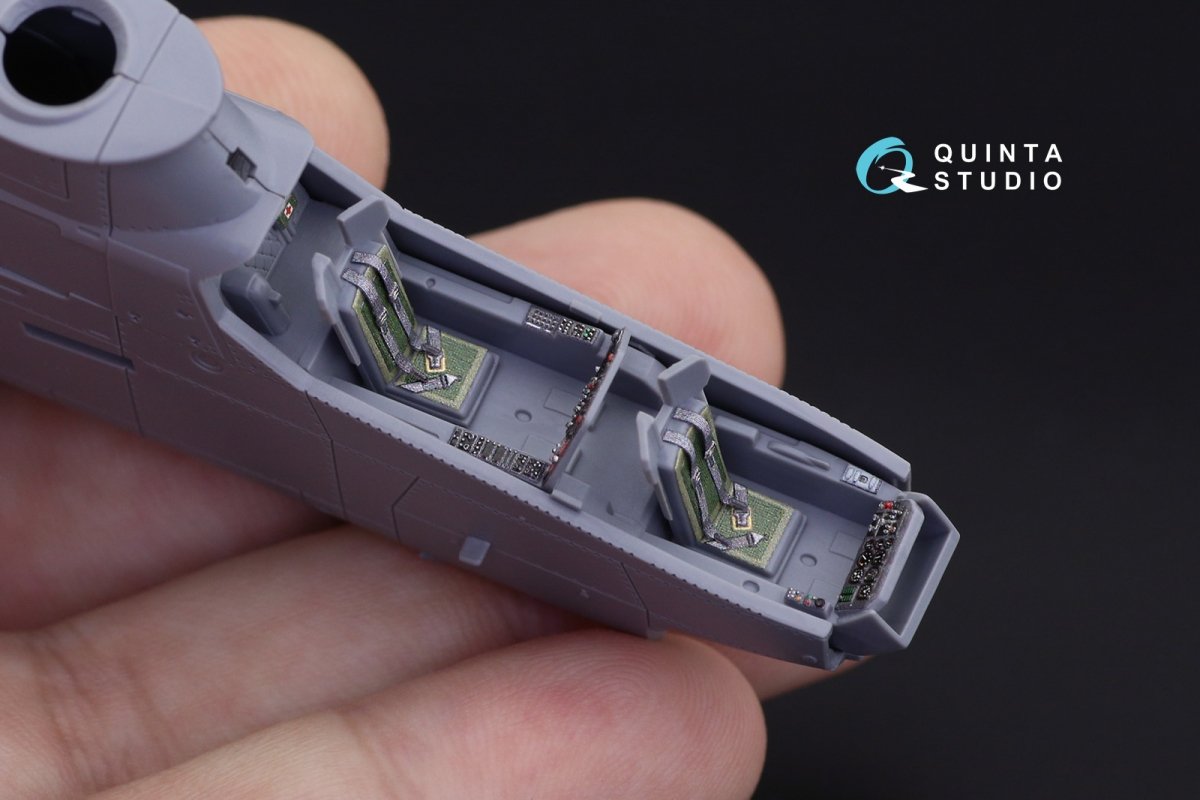 Quinta Studio QD72030 Ah-1G 3D-Printed &amp;amp; coloured Interior on decal paper (Special Hobby/Revell) 1/72 – immagine 8