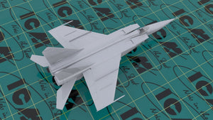 ICM 72172 MiG-25 RBT, Soviet Reconnaissance Plane 1/72 – immagine 3