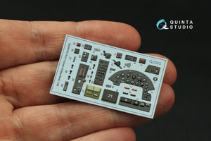 Quinta Studio QD48476 F4U-2 Corsair 3D-Printed coloured Interior on decal paper (Hobby Boss) 1/48 – immagine 4