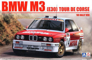 Aoshima 05061 BMW M3 E30 1989 Tour de Corse Rally Version 1/24