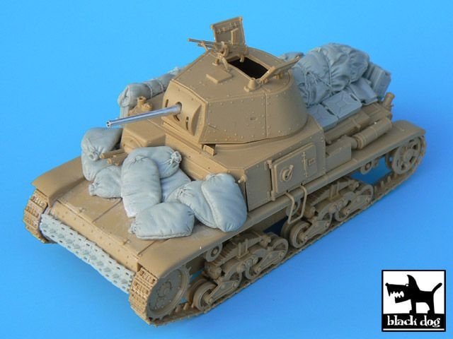 Black Dog T35005 Carro armato accessories set for Tamiya kits 1/35 – immagine 2