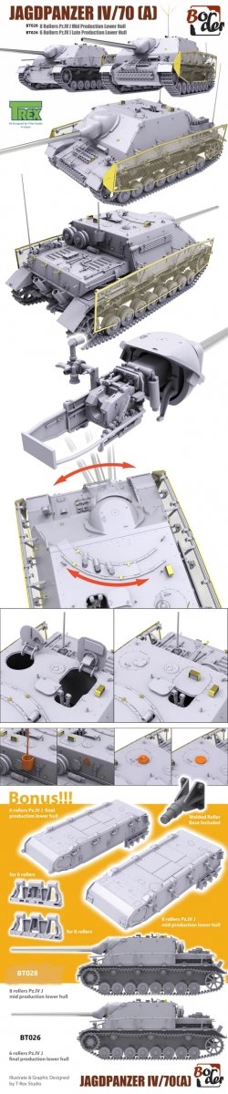 Border Model BT-028 Jagdpanzer IV L/70(A) MID 1/35 – immagine 4